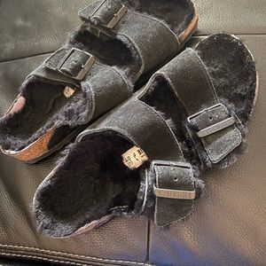 Birkenstock Faux Fur lined Sandal Size 40 / 10